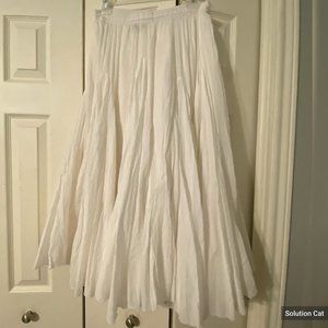 White gauze skirt - One Size